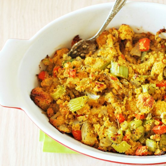 Cornbread Stuffing (Gluten-Free)