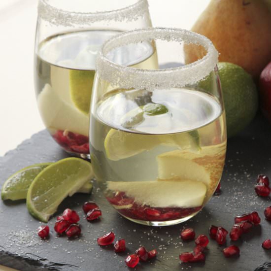 Pear and Pomegranate Sangria