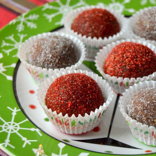 Gingerbread Rum Balls