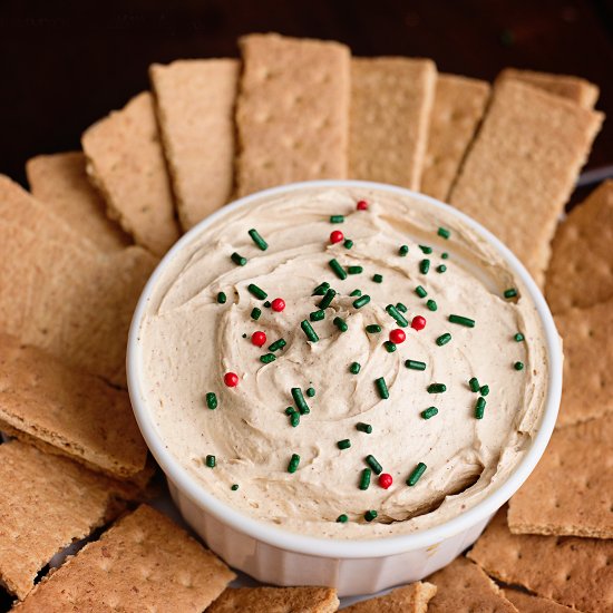 Gingerbread Cream Cheese Dip