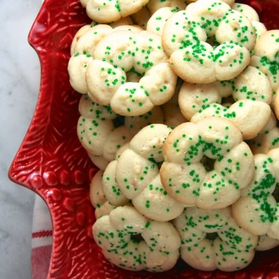 Spritz Butter Cookies