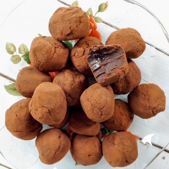 Rum and Raisin Truffles