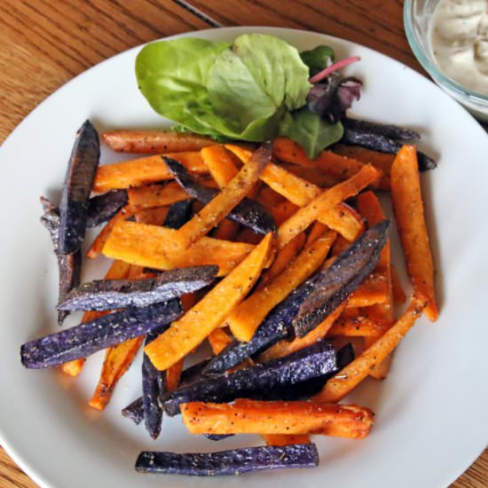 Lemongrass Sweet Potato Fries