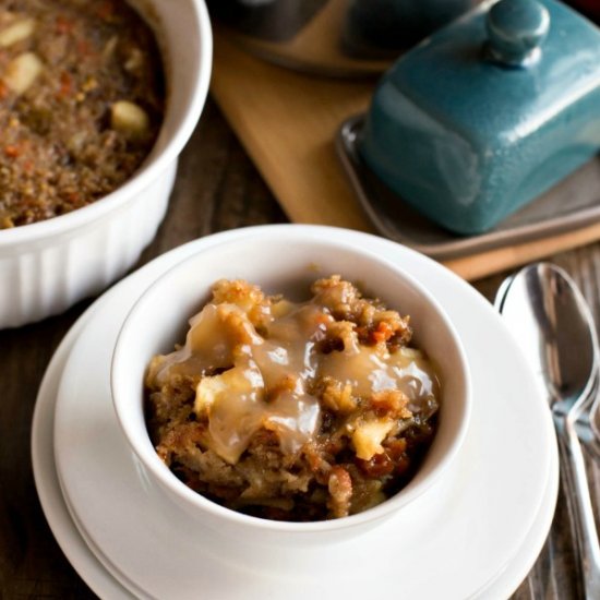 Steamed Carrot Pudding