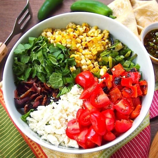 Mexican Street Corn Chopped Salad