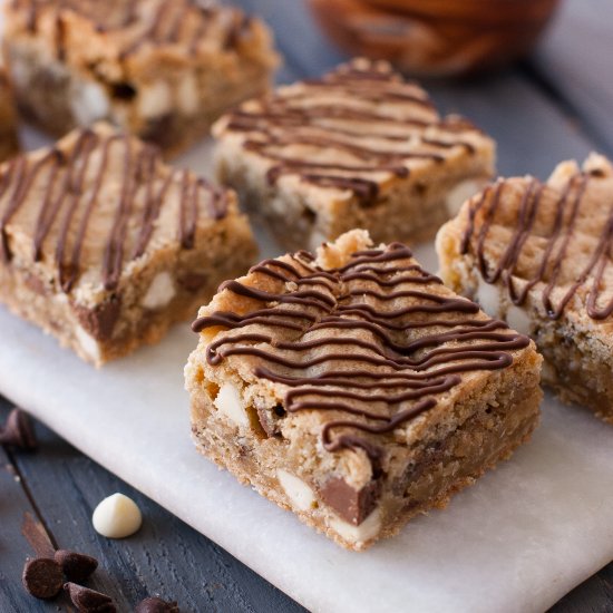 Chocolate Oatmeal Cookie Bars