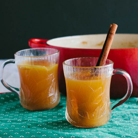 Mulled Cider with Rye