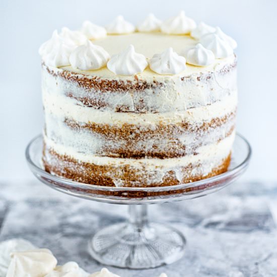 Gingerbread layer cake