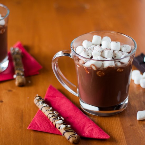 Ginger Spiced Hot Chocolate