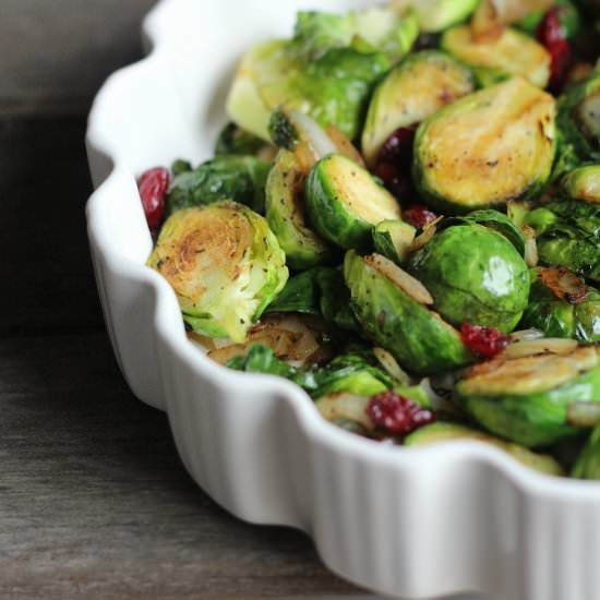 Caramelized Brussels Sprouts