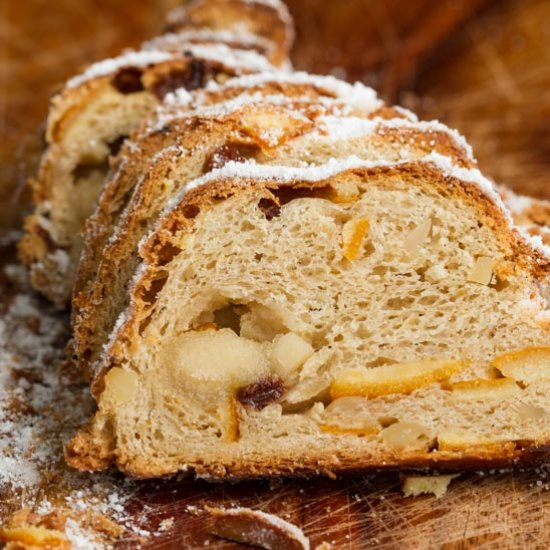 Marzipan Stollen