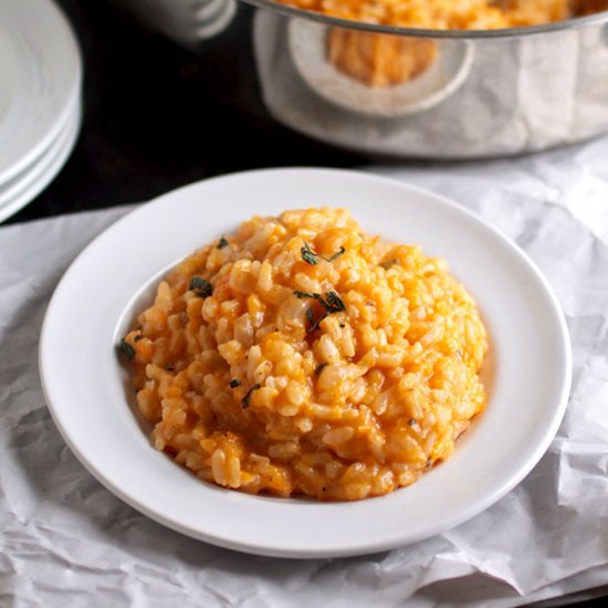 Roasted Butternut Squash Risotto