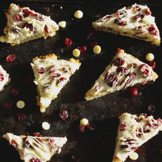 Gluten-Free Cranberry Bliss Bars