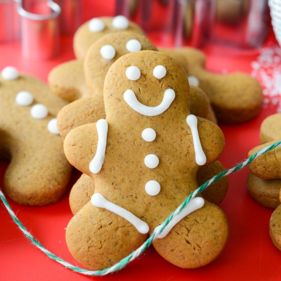 Spiced Gingerbread Cookies