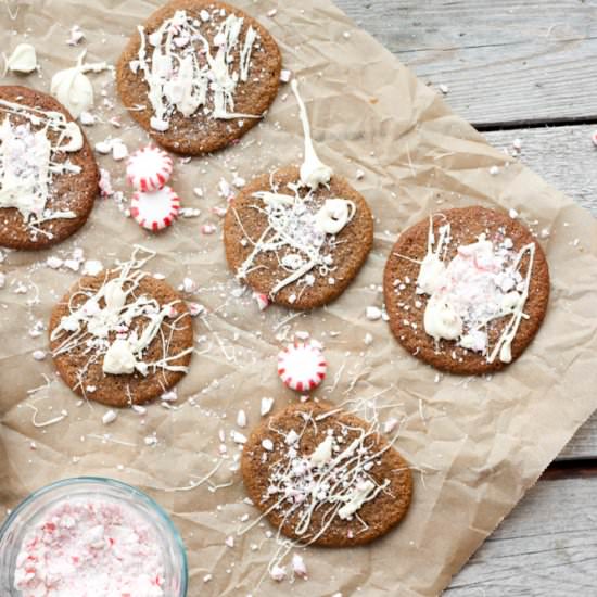 Paleo Crispy Ginger Cookies