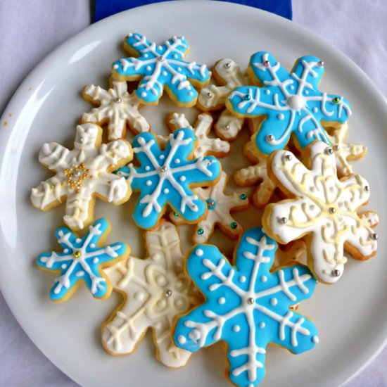 Snowflake cookies