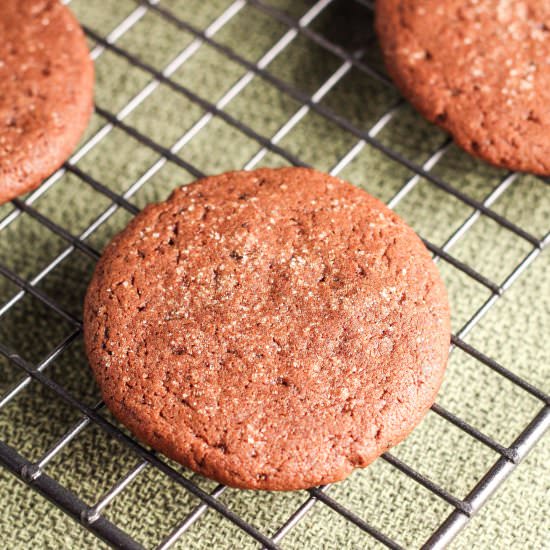 Blackstrap Molasses Ginger Cookies