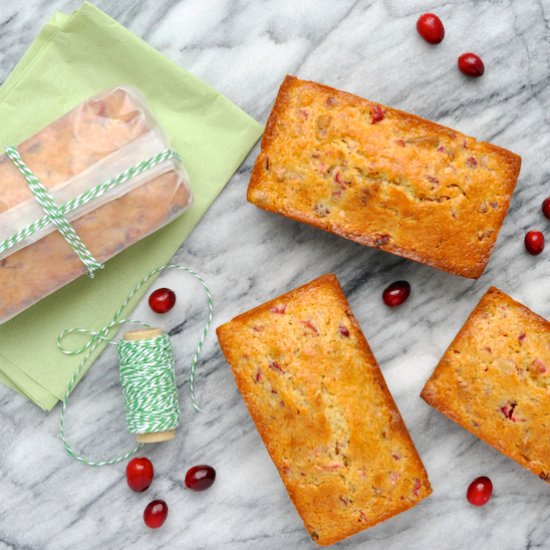 Quick Cranberry Nut Bread