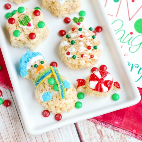 Christmas Rice Krispie Treats