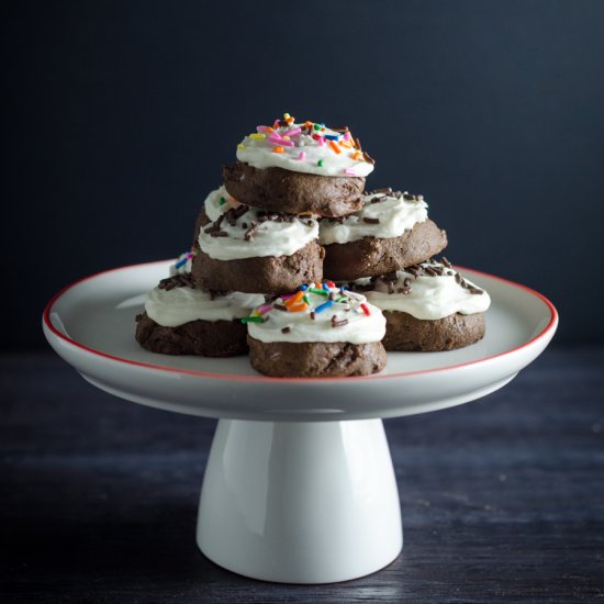 Little Chocolate Cake Cookies