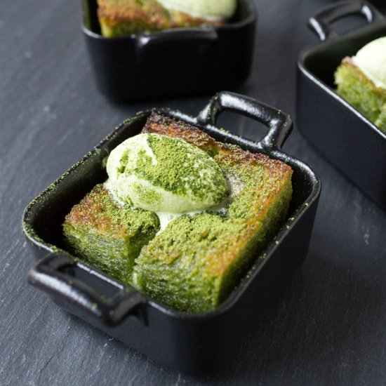 Mini Matcha Golden Toast