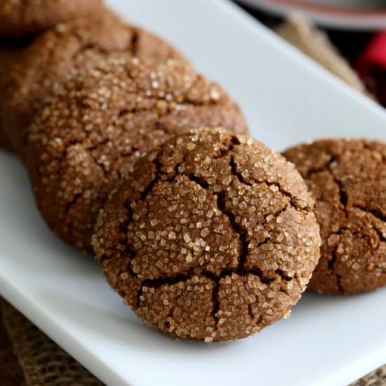 Ginger Molasses cookies