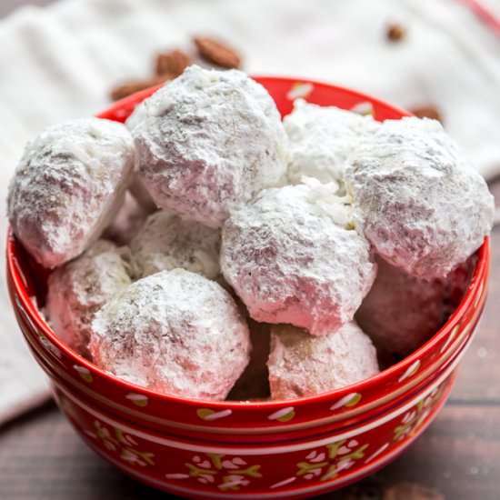 Brown Butter Snowball Cookies