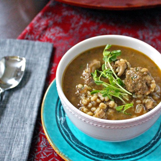 Asian Barley Soup