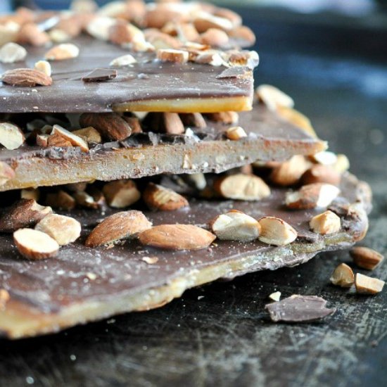 Almond English Toffee