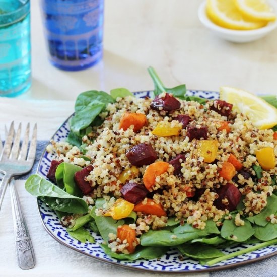 Moroccan Roasted Vegetable Quinoa