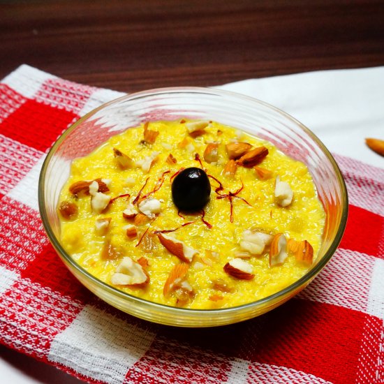 Bottle Gourd Pudding