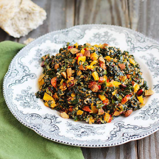 Kale Bell Pepper Salad