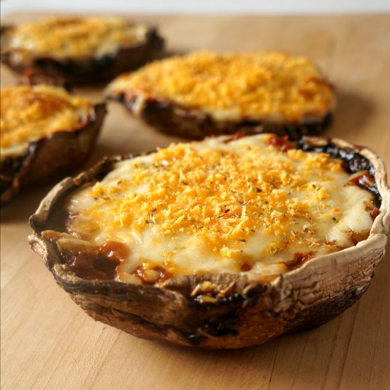 3 Cheese Portabella Pizzas