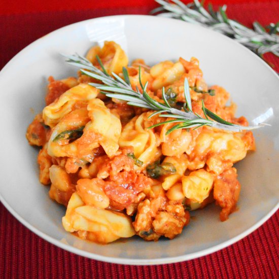 Creamy Chicken Tortellini