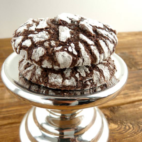 Chocolate Crinkle Cookies