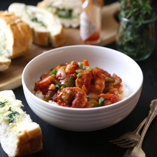 Slow Cooker Shrimp Creole