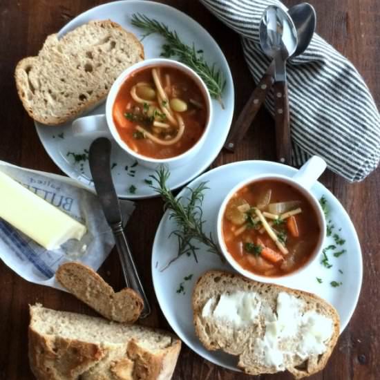 Ginger Minestrone