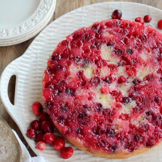 Cranberry Upside-Down Cake