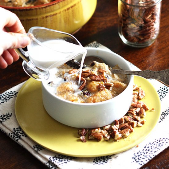 Amaranth Pumpkin Porridge