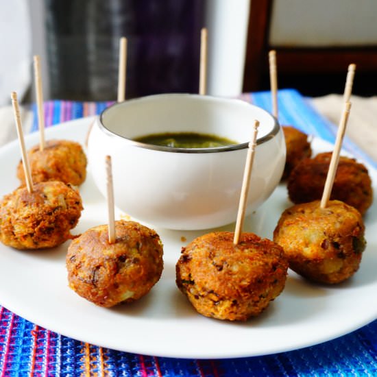 Leftover Black Lentil Fritters