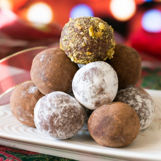 Bourbon Homemade Truffle (Bonbons)