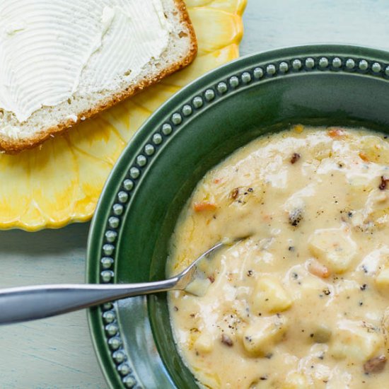 Cheddar Potato Soup