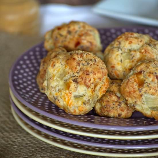 Spicy Cheddar Sausage Balls