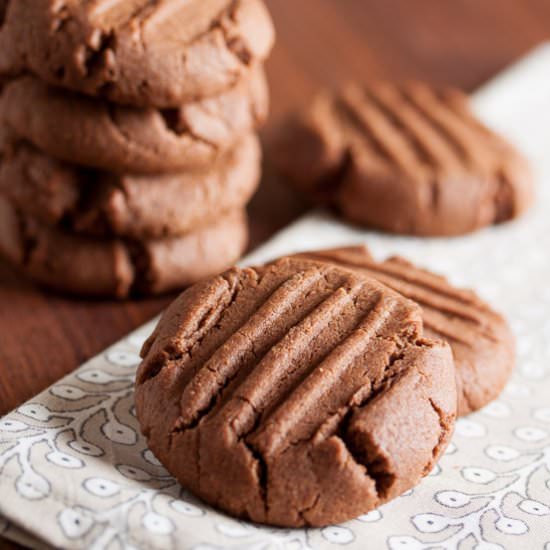 chocolate peanut butter cookies