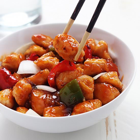 Healthy Sweet and Sour Chicken