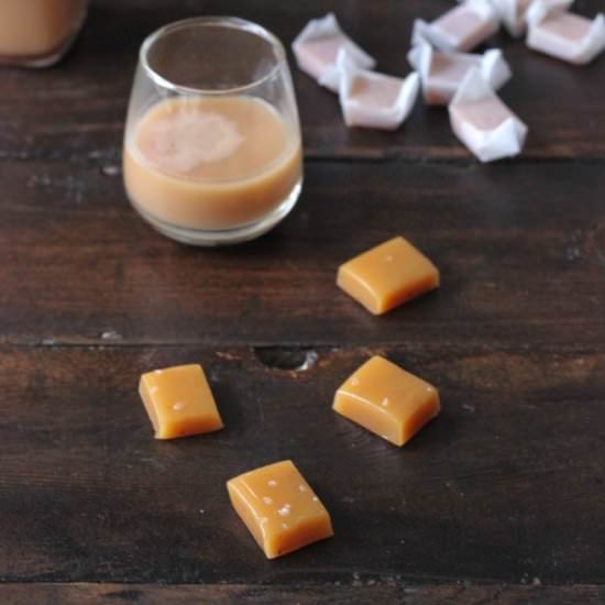 Caramel Candy and Caramel Vodka