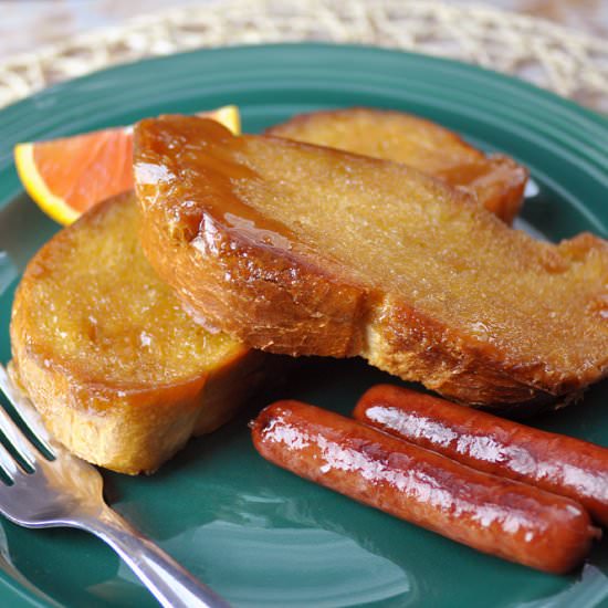 Crème Brûlée French Toast