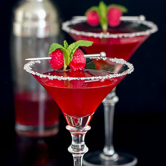 Berry Martini