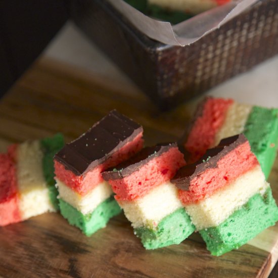 Seven Layer Christmas Cookie