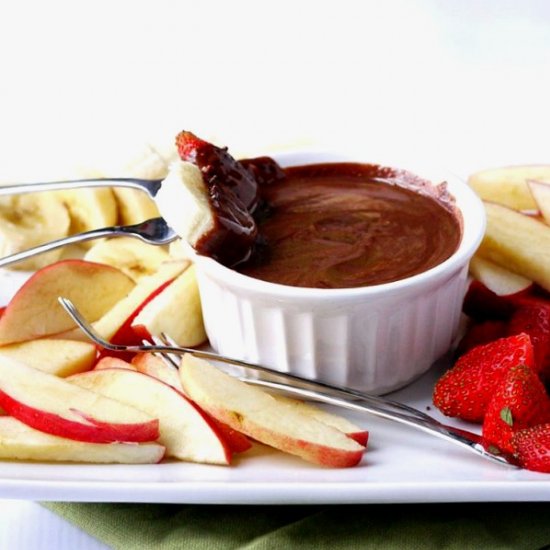 Two-Ingredient Fruit Fondue